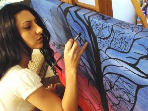 Artist Golareh Safarian